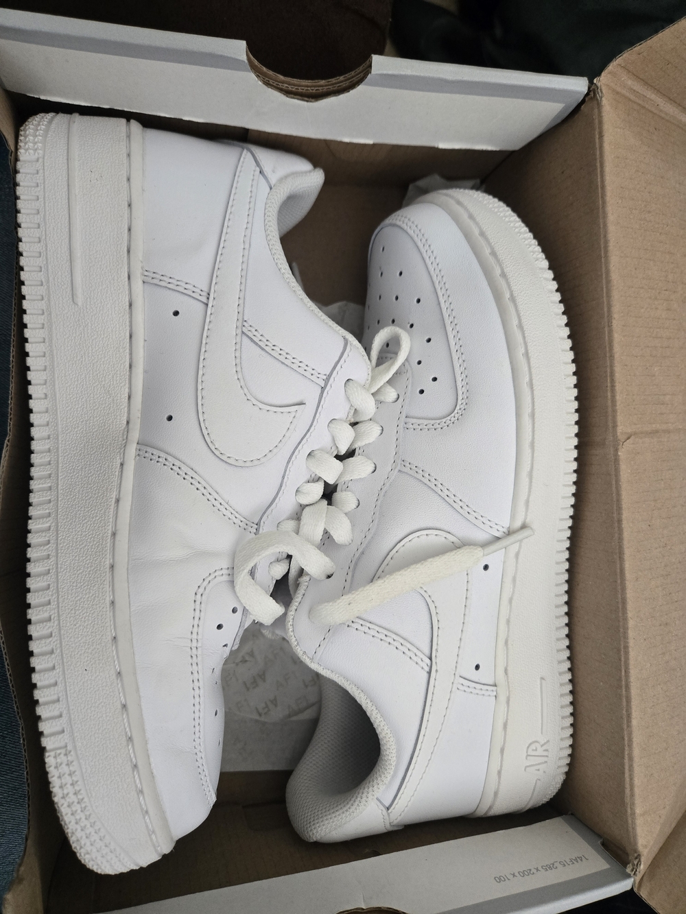 Nike White Women’s Low-Top Leather Sneakers